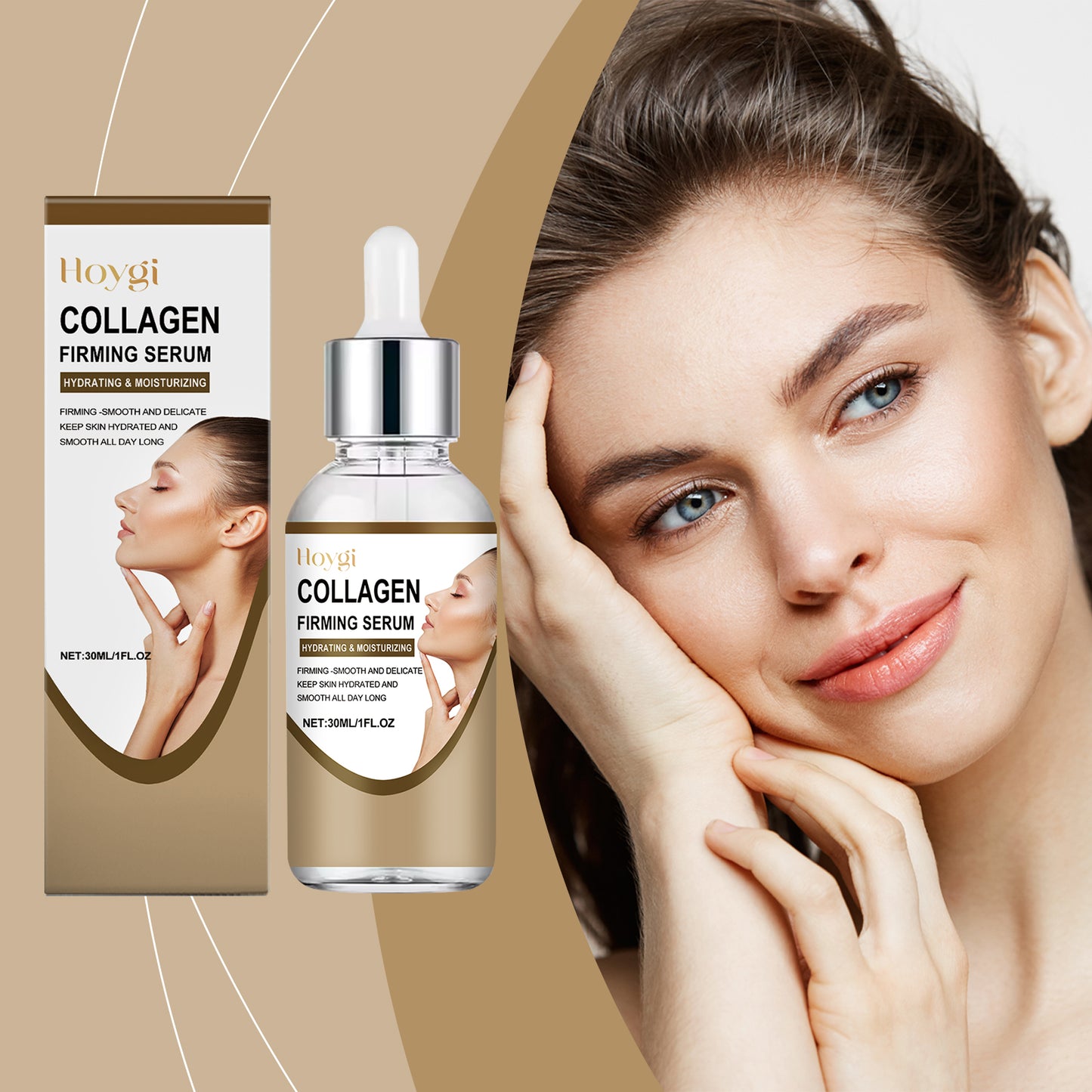 Collagen Firming Facial Essence - 30ml Moisturizing & Elasticity Serum