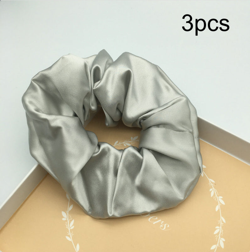 Silk Hair Ties - 100% Mulberry Silk, 6cm Wide