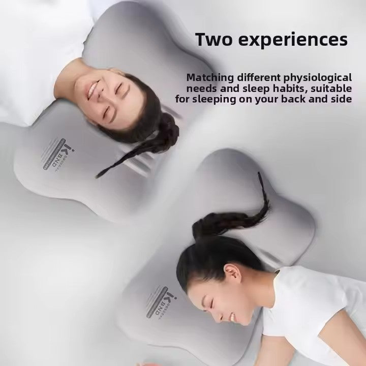 Memory Foam Pillow for All Sleeping Positions - Fashion Gray