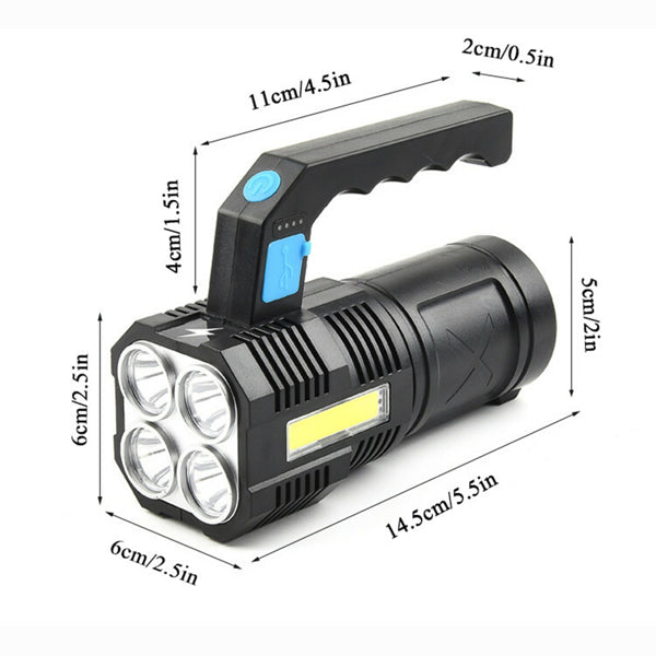 Rechargeable LED Handheld Searchlight Outdoor Work Light