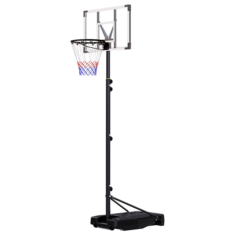 Adjustable Portable Basketball Hoop 5.25-8.53 Ft with Wheels