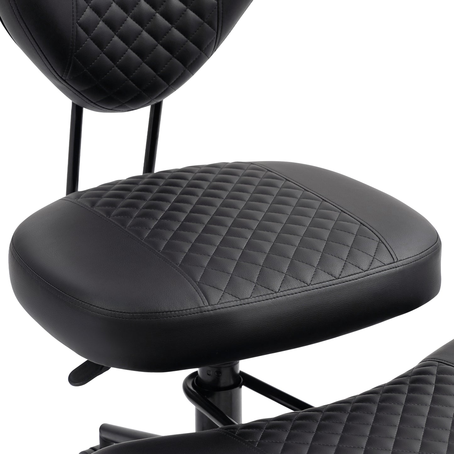 Ergonomic Meditation Chair with Lumbar Support - Black