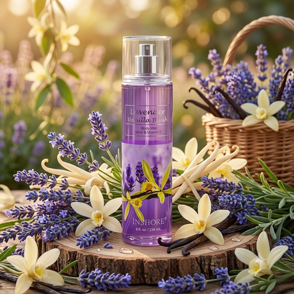 Fragrance Body Mist - 8 Fl. Oz. Hydrating Scented Spray with Aloe & Vitamin E