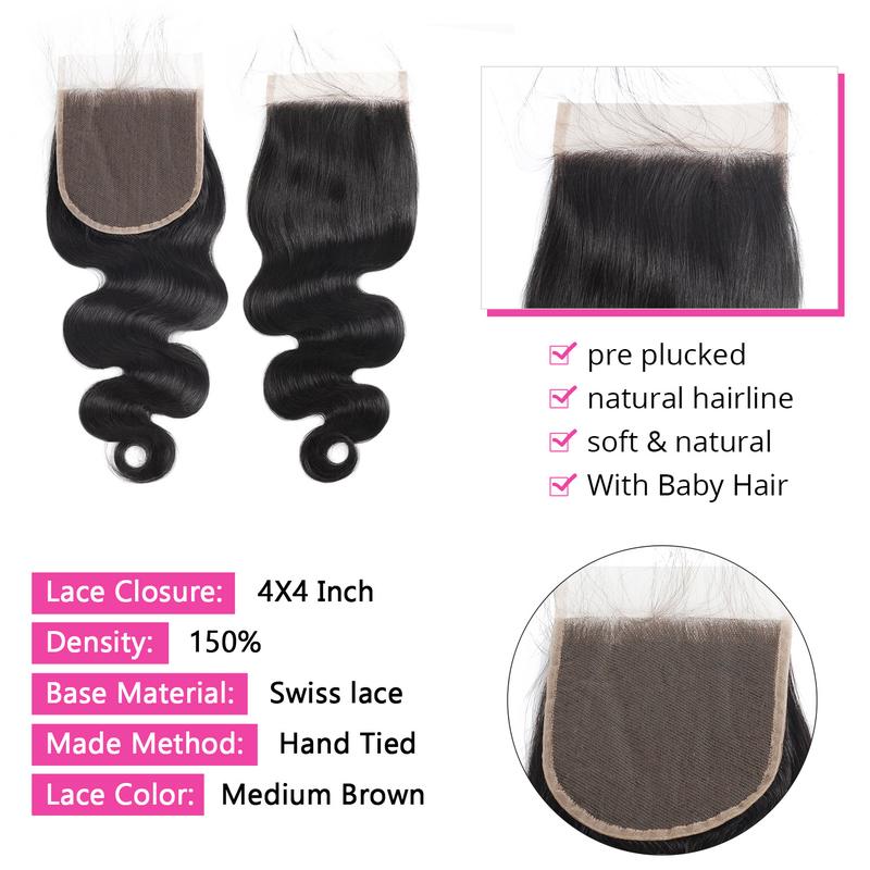 24-Inch Body Wave Human Hair Bundles - Virgin Remy Hair Weave