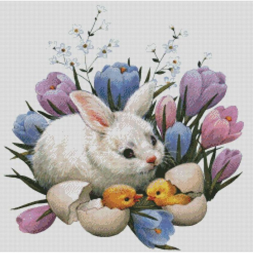 5D Diamond Painting Kit for Animals - Resin Rhinestone Cross Stitch Art