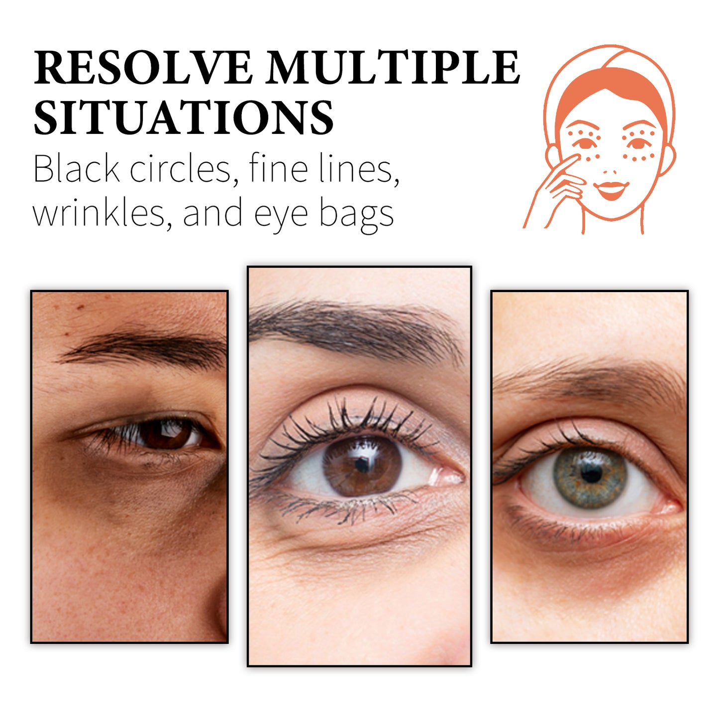 Retinol & Collagen Moisturizing Eye Cream for Dark Circles and Fine Lines
