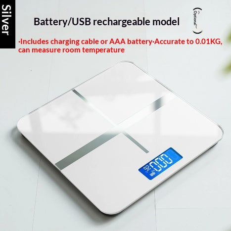 Rechargeable Digital Weighing Scale for Home & Office Storage - CJ