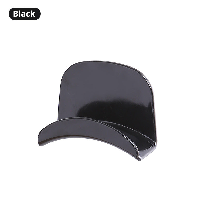 Headphone Storage Hook - Black Patent Design for Organization