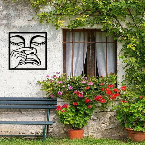 Funny Nose Picking Wall Art - Humorous Home Decor