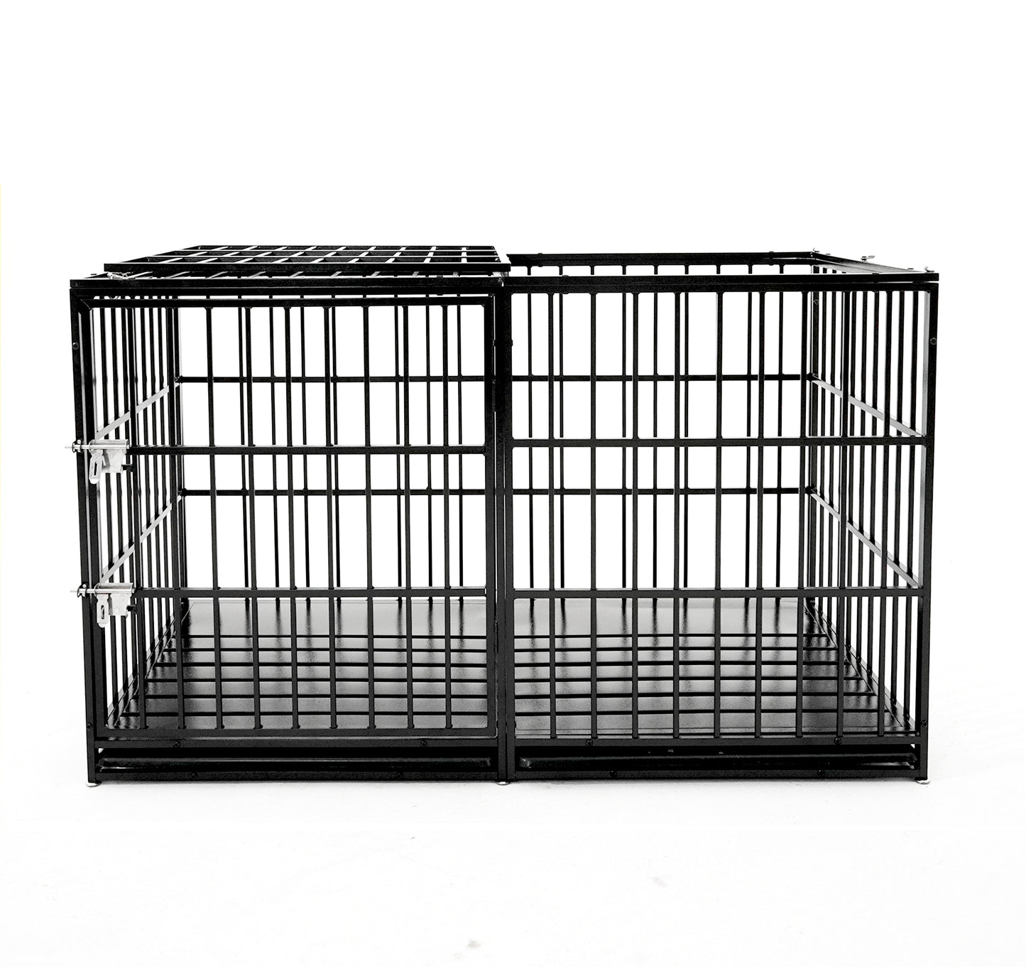61 Extra Large Heavy Duty Dog Crate Cage Strong Metal Kennels And