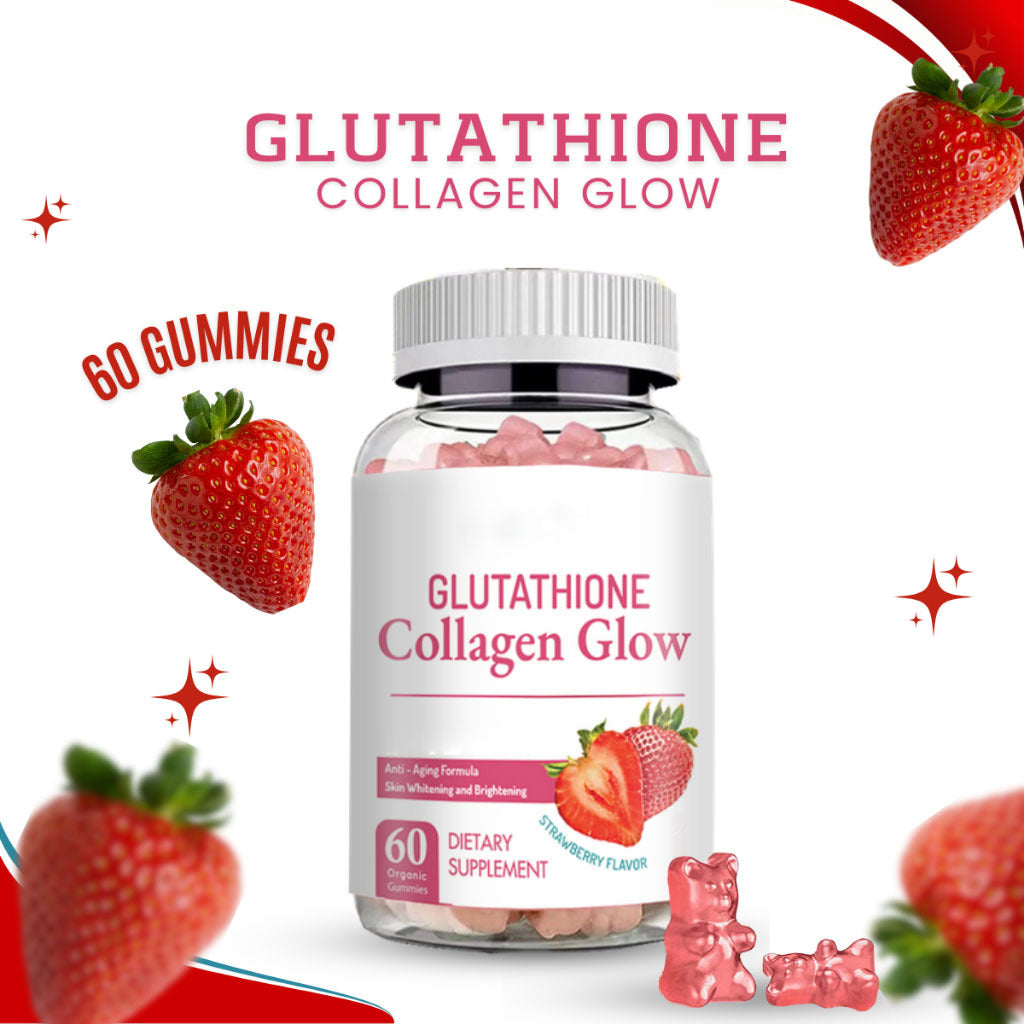 Glutathione Collagen Anti-Aging Skin Whitening Gummies - 200g