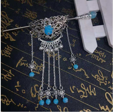 Tassel Hairpin Clip Costume Accessory