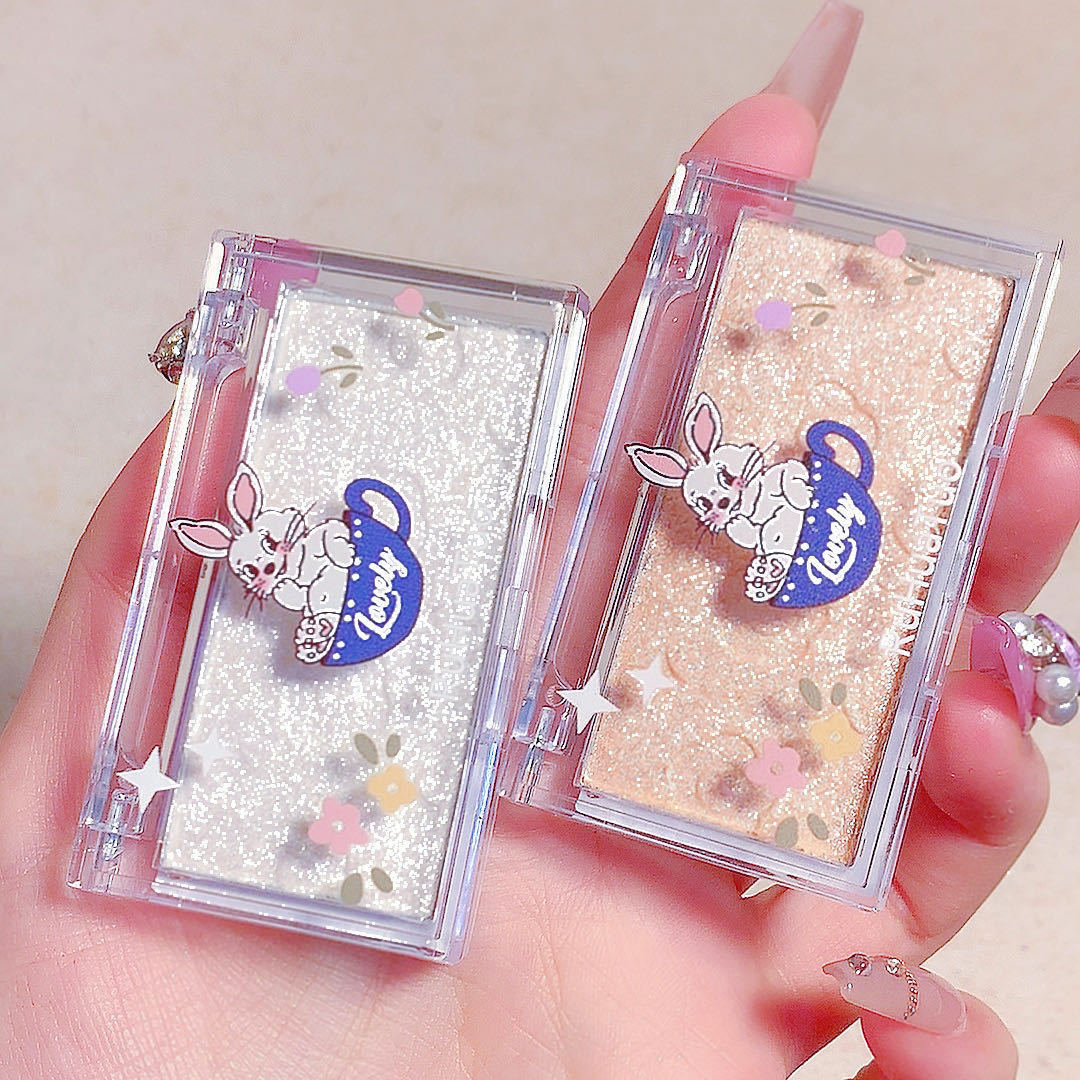 Monochrome Eye Shadow Gel Set - High Gloss Pearl Makeup for Women