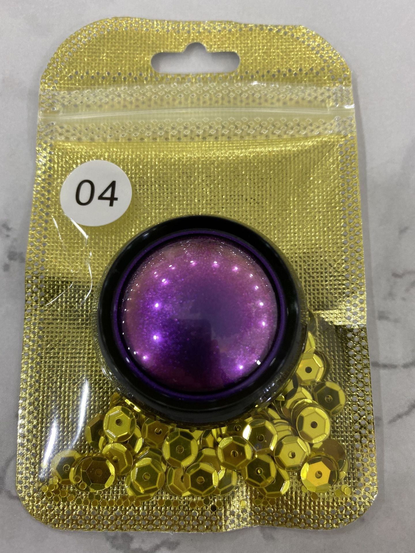 Optical Chameleon Eyeshadow with Diamond Shine - Multicolor Highlight Palette