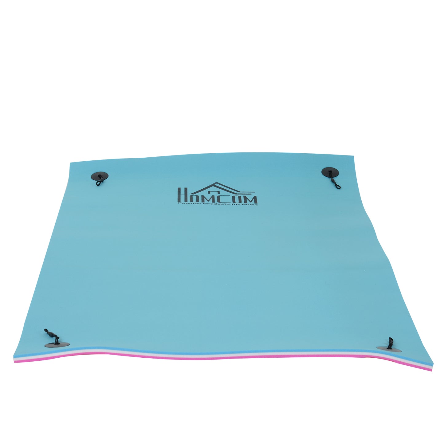 Floating Water Mat 10x5 ft - Durable XPE Foam Raft for Pool & Beach - Pink