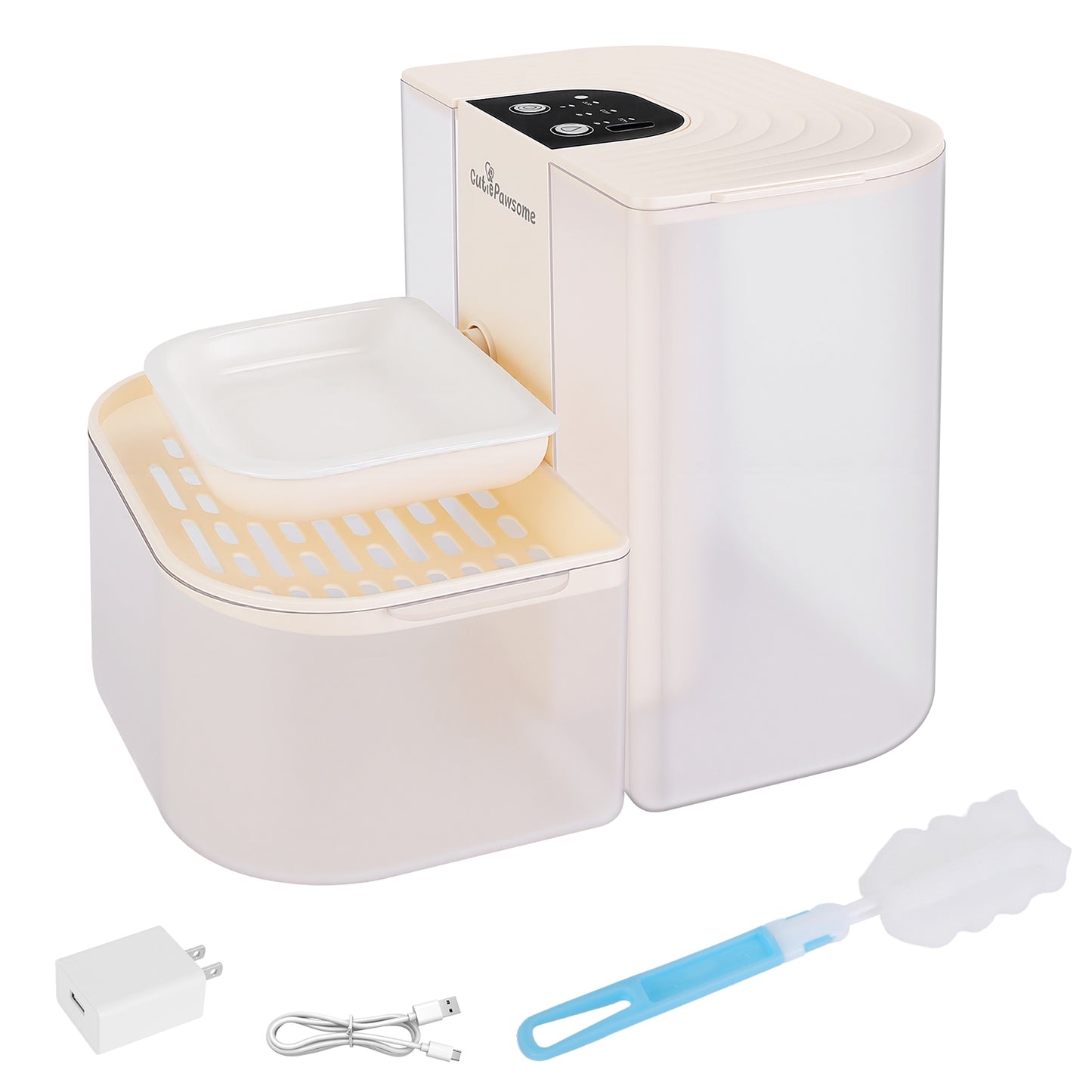 Automatic Pet Water Fountain 4.5L Self-Refilling Cat & Dog Drinking Dispenser