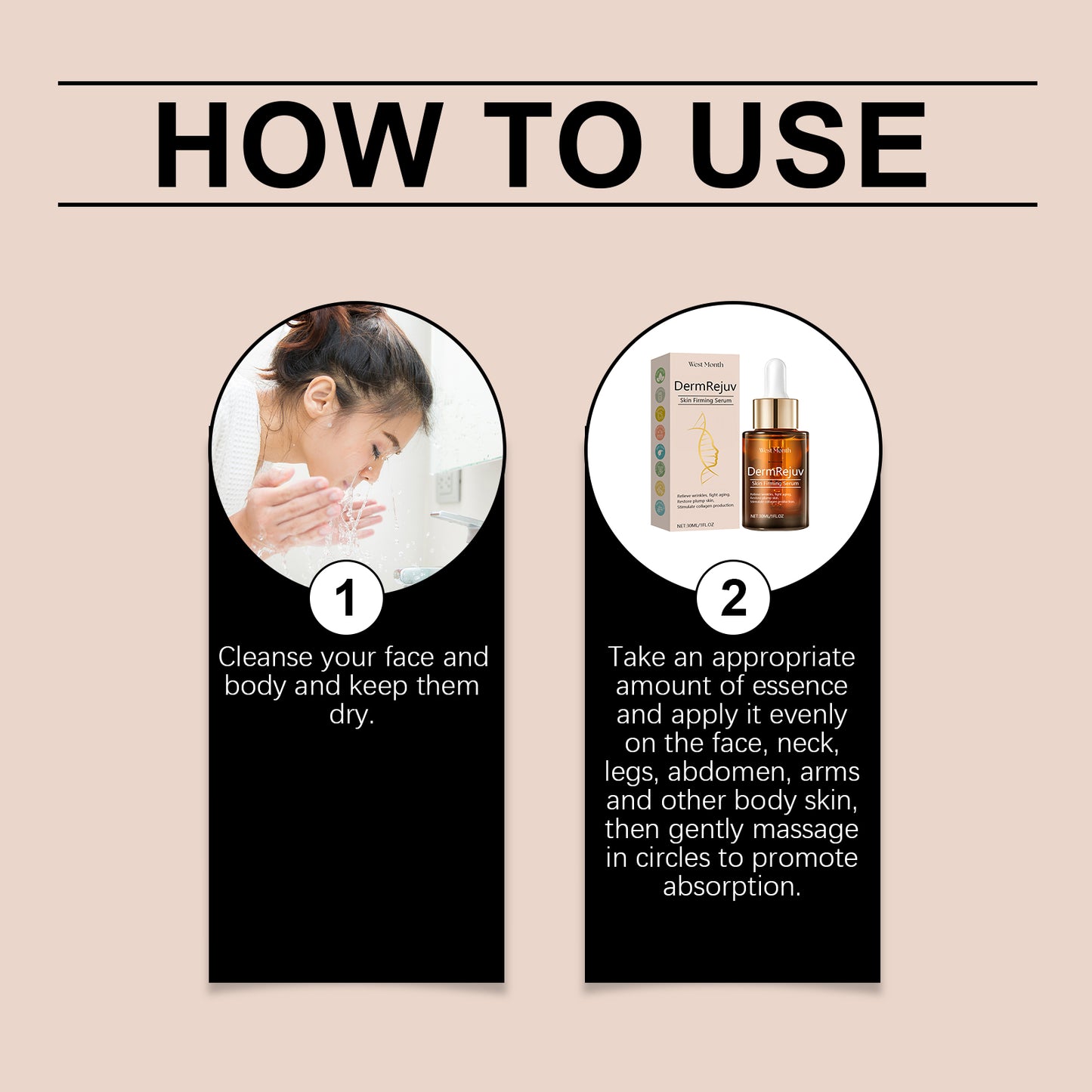 Firming Skin Essence Serum - Anti-Aging Moisturizing Facial & Body Treatment