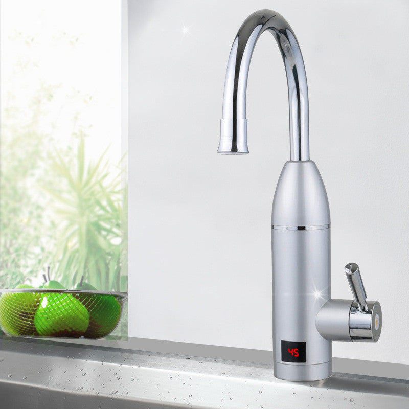 Electric Hot Water Faucet for Kitchen and Bathroom - Multiple Styles