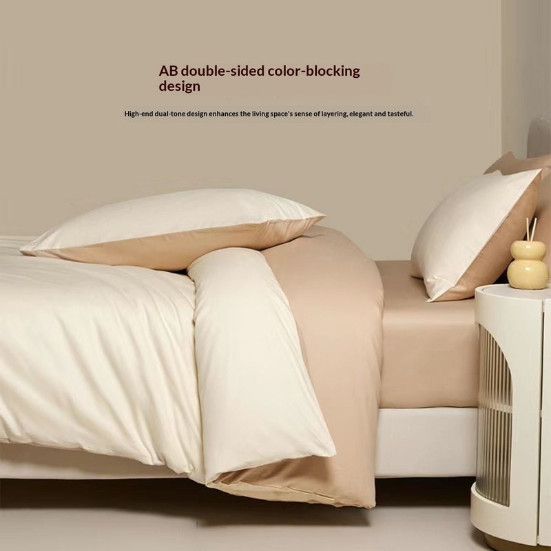 Pure Cotton Bedding Set - Multiple Sizes & Designs for Comfortable Sleep