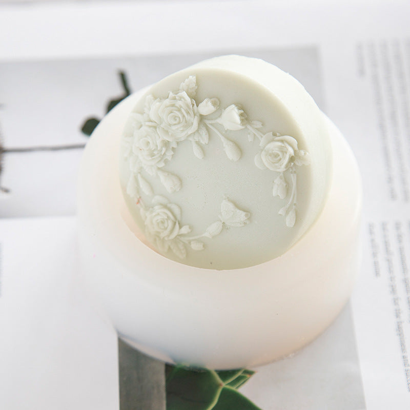 Handmade Silicone Soap Mold - Round Chocolate & Craft Soap Making Tool
