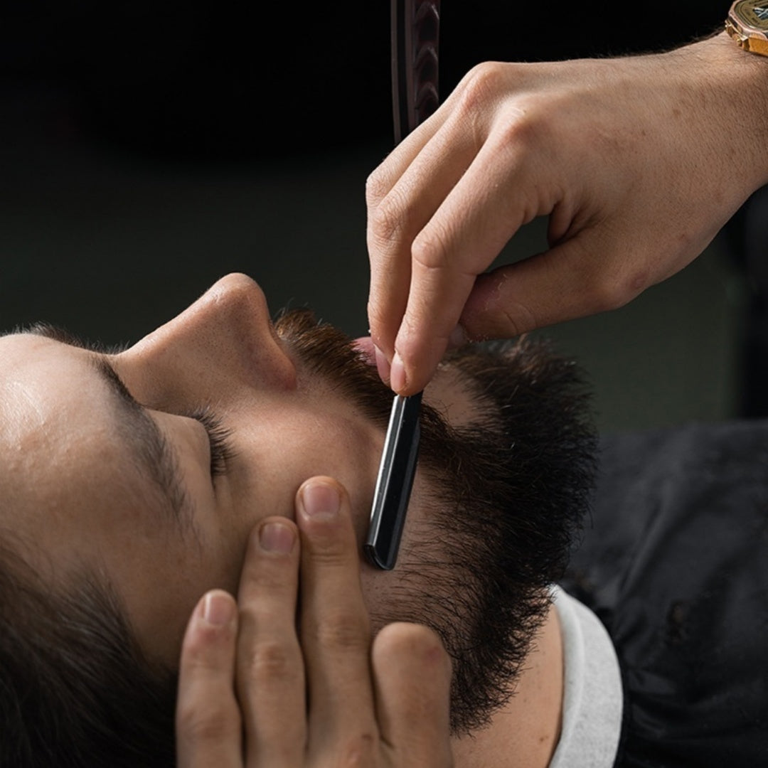Manual Beard & Eyebrow Trimmer - Black