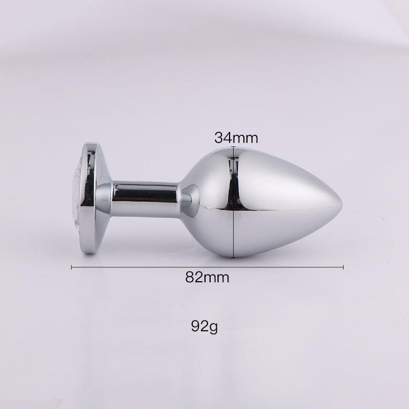Men and Women Metal Flirting Back Court - Stainless Steel Adult Wellness