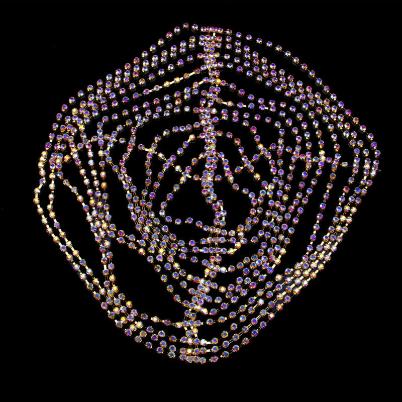 AB Crystal Diamond Hair Ring
