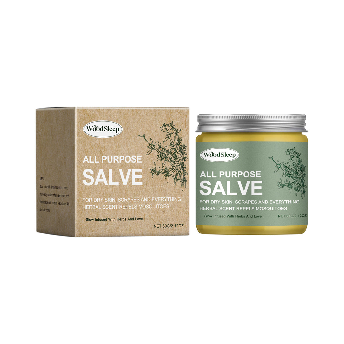 Herbal Ingredients Gentle Soothing Skin Discomfort External Use Care