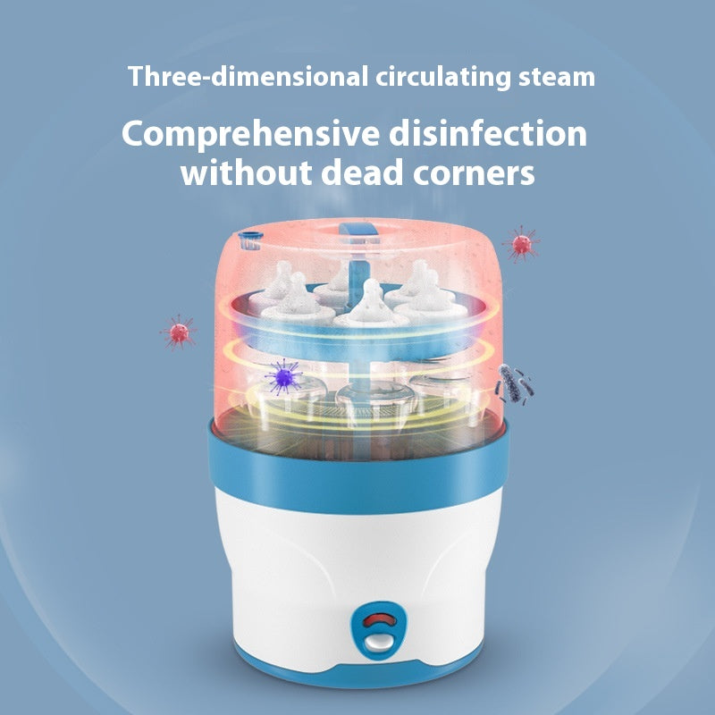 Baby Bottle Nipple Disinfection Sterilizer with Large Capacity - Anti-Dry Burning