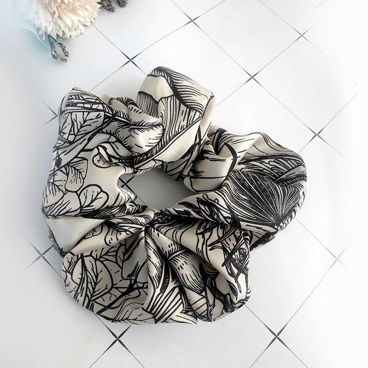 Large Leaf Pattern Hair Band for Women - Stylish Korean Hair Accessory