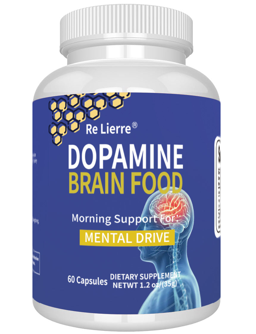 Dopamine Brain Support Supplement - 60 Capsules - Mental Focus & Clarity