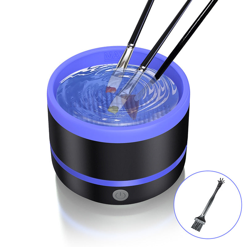 Electric Cosmetic Brush Cleaning Device - Type-C Beauty Tool