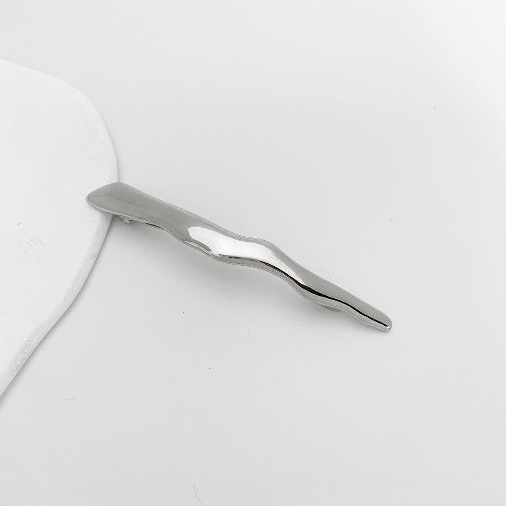 Alloy Hair Barrette Clip - Gold & Silver Styles