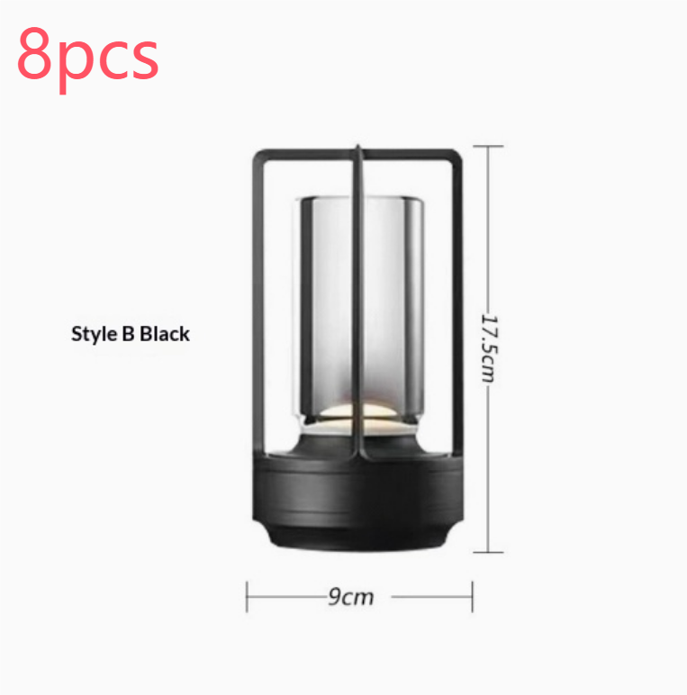 Portable Touch Control LED Night Light with 5000mAh Battery for Bedroom Camping & Home