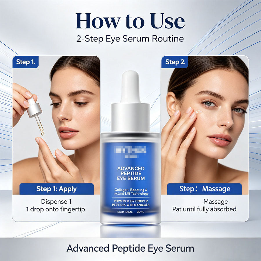 Peptide Eye Serum 20ml - Hydrating, Brightening & Firming Facial Care