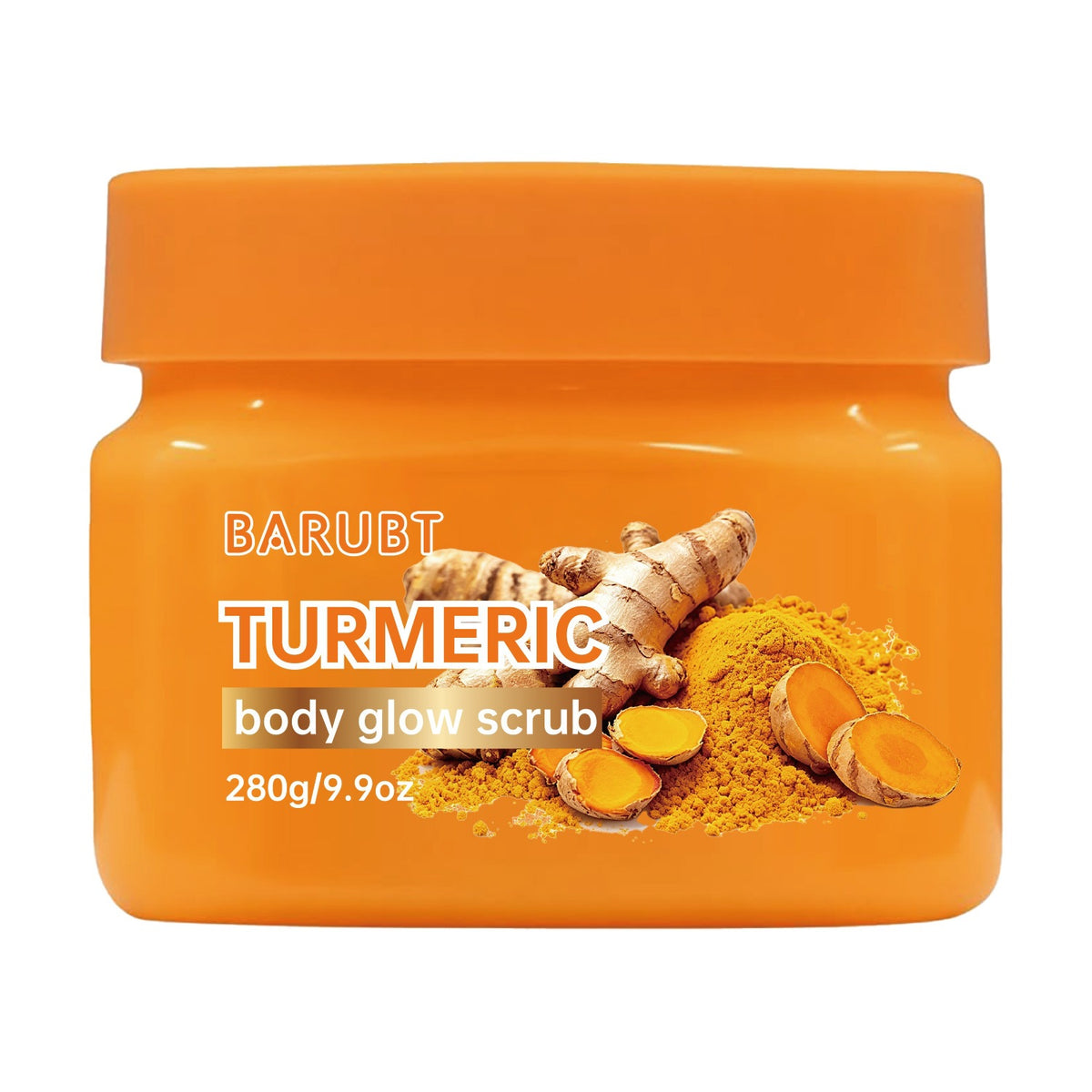 Turmeric Body Glow Scrub - 280g Exfoliating Brightening Treatment