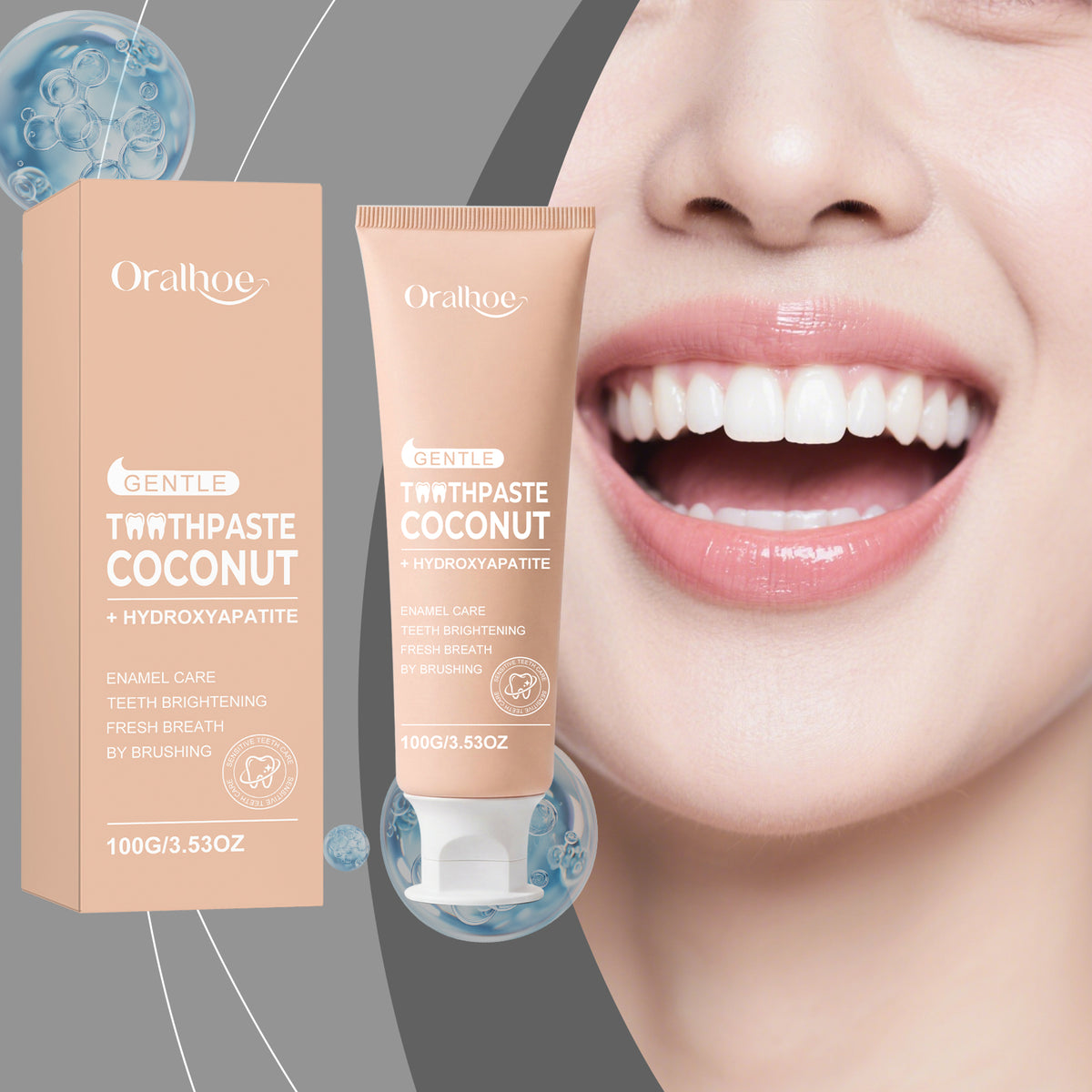 Coconut Whitening Toothpaste 100g