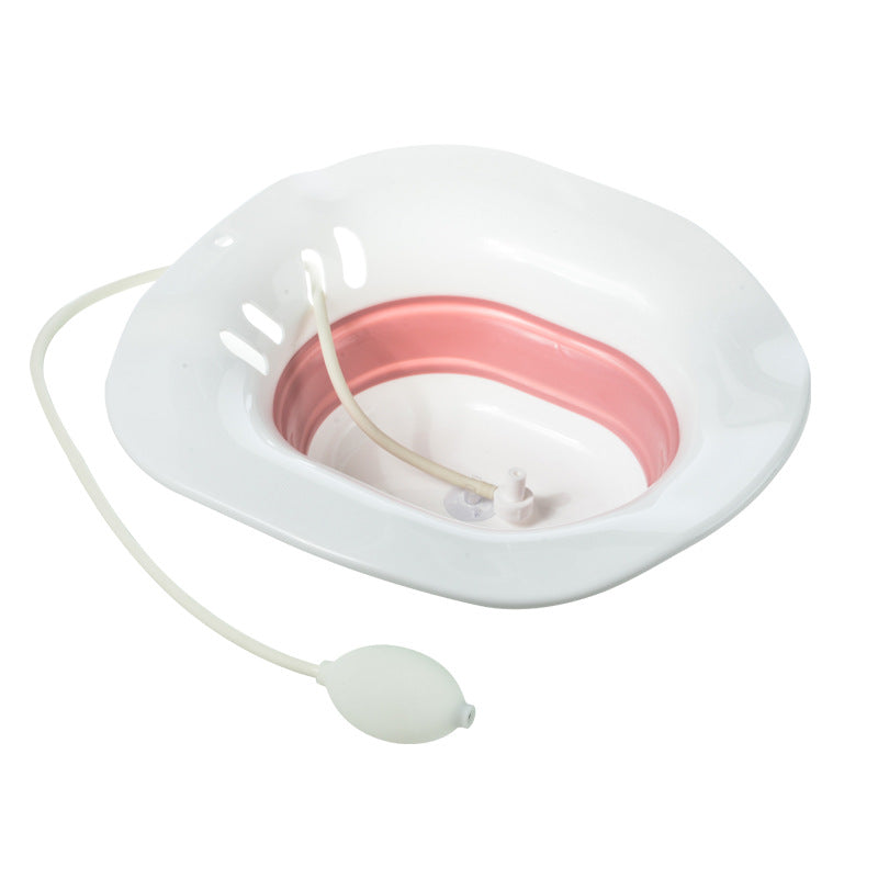 Foldable Bidet Basin for Maternity Care - Squat-Free Portable Bathroom Sink