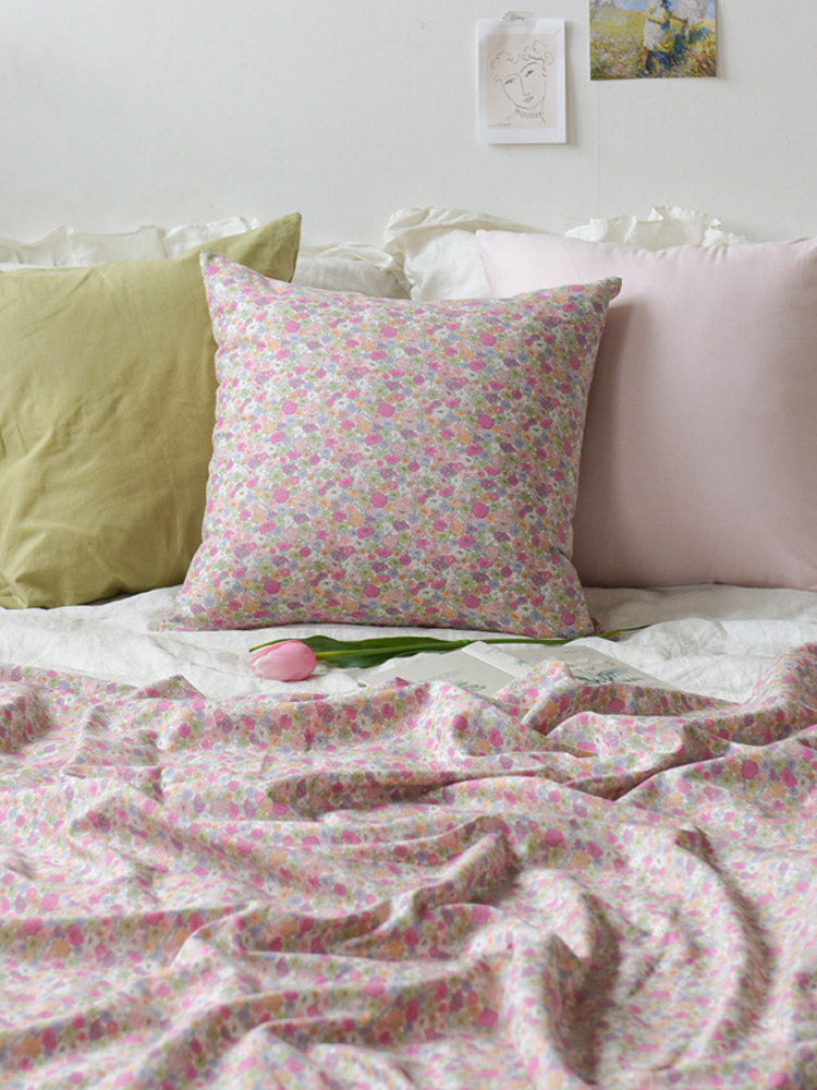 Cotton Linen Fabric for Sewing and Crafts - 45x140cm Ashley Pattern