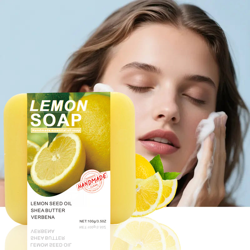 Lemon Essential Oil Soap 100g Natural Body Care