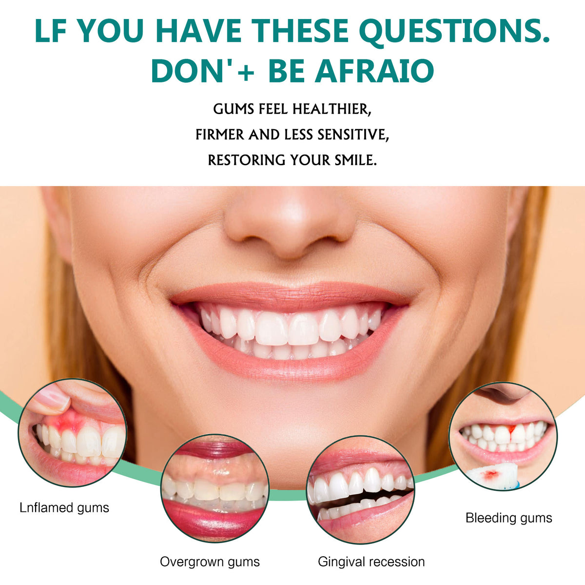 Repair Swelling And Aching Of Gum Cleaning Tooth Stains Oral Care