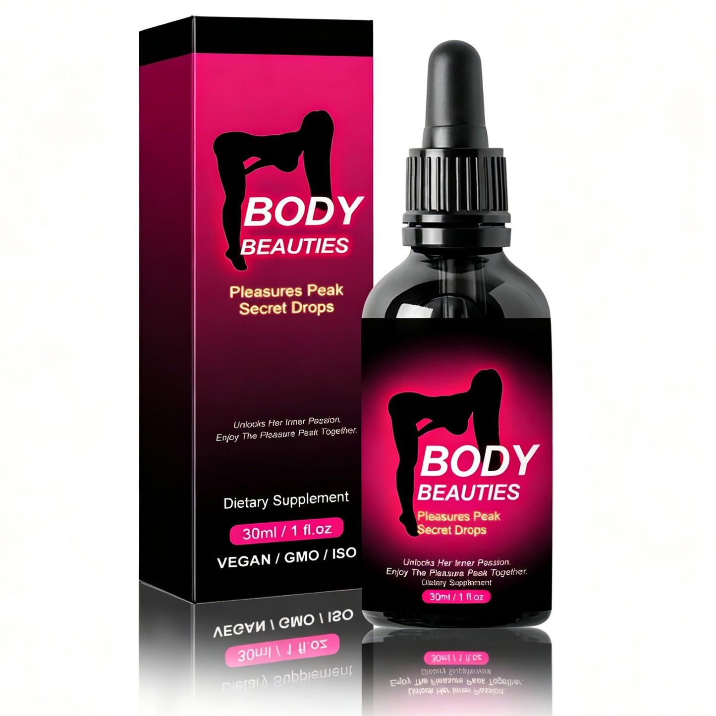 Maca Root & Tribulus Extract Support Drops for Women - 30ml Intimate Formula