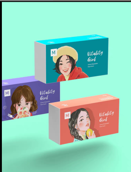 Disposable Facial Cleansing Wipes - Makeup Remover & Skin Care Towels