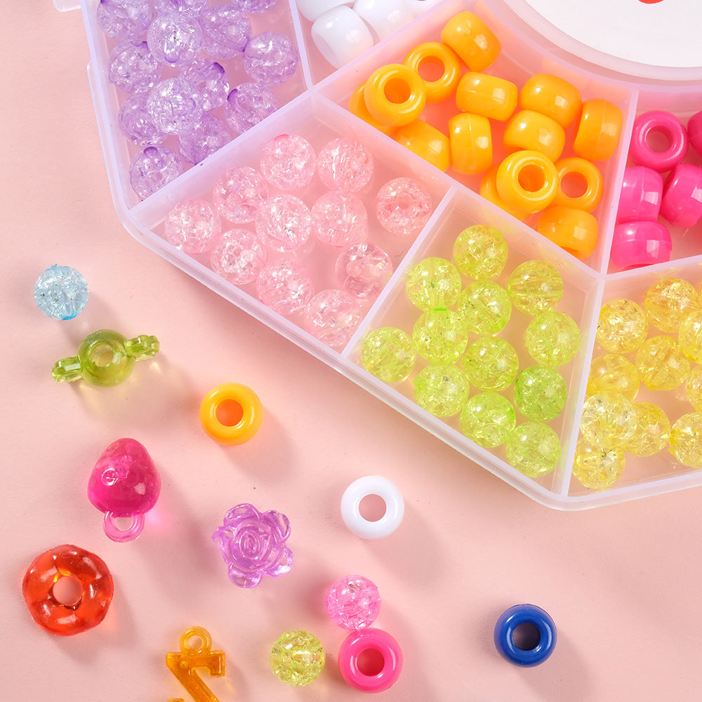 Educational Bead-Stringing Craft Kit for Kids - Handmade Art & Skills Development