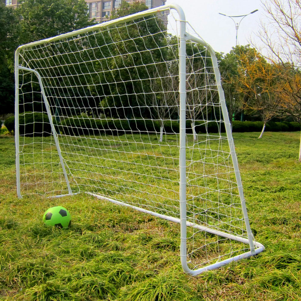 8x5ft Soccer Goal Training Set with Net & Ground Stakes