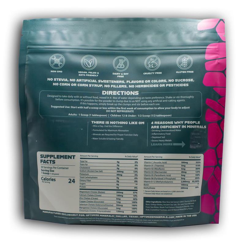 Berry Mixture Powder - Electrolyte Supplement Drink Mix