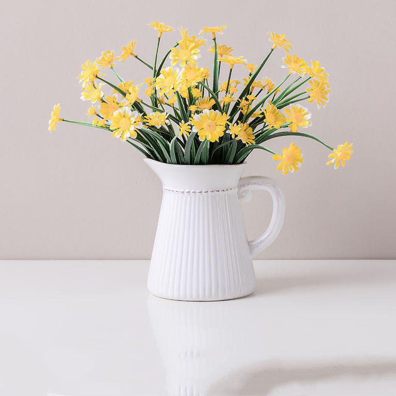 Ceramic Modern Vase for Living Room Floral Decor - Multi Styles