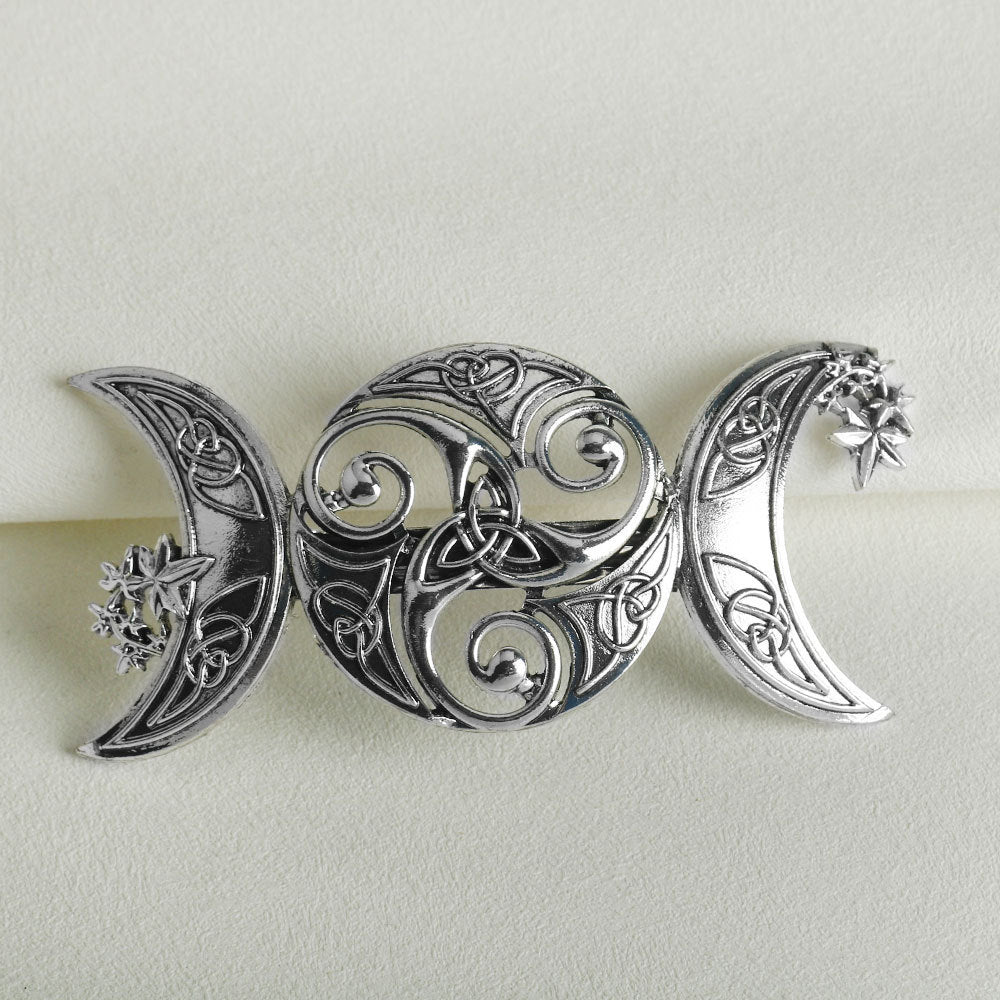 Butterfly Metal Hair Clip Crescent Headpiece