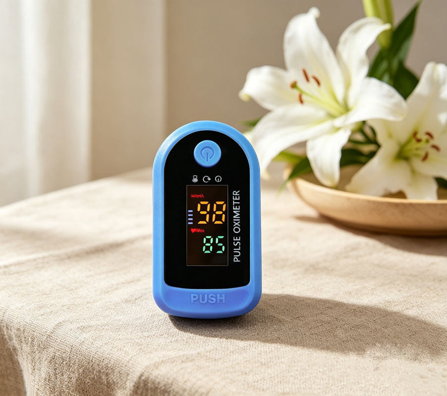 Pulse Oximeter Heart Rate Blood Oxygen Monitor - Multiple Variants