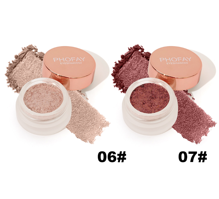 Mashed Potato Eyeshadow - Long-Lasting Iridescent Shimmer Makeup